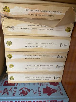 Historia y critica de la literatura española. 5...