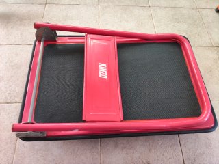 Carretilla plegable con plataforma