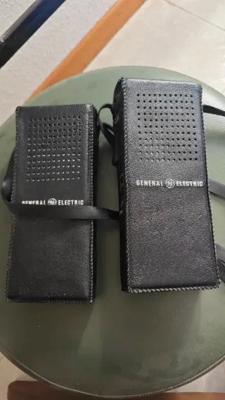 2 Transceptores GE Walkie Talkie Vintage