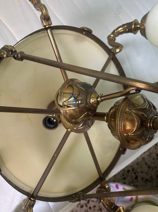 Lámpara grande 6 bombillas