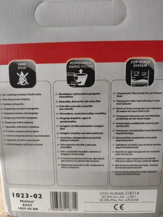 Cafetera Melitta Easy