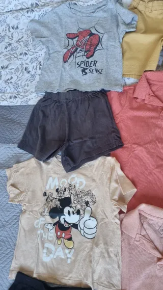 Lote Ropa Niños Talla 4-5 Años (16 Prendas)