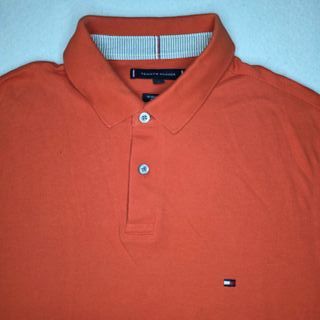 Polo Tommy Hilfiger Naranja Talla L