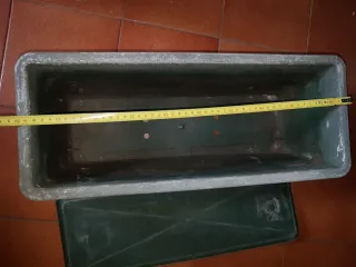 Vaso rettangolare per giardino/balcone