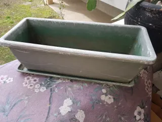 Vaso rettangolare per giardino/balcone