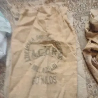 10 Sacos Antiguos de Tela