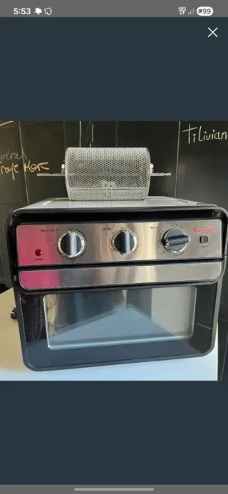 Horno Eléctrico Airfryer Convección y grill