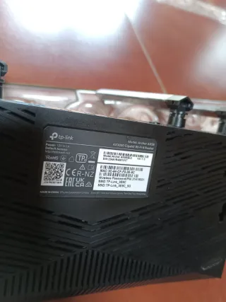 Router TP-Link AX3000 Wi-Fi 6 Archer AX58