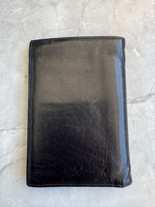 Cartera Maxwell-Scott Negra Cuero