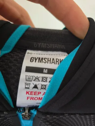 Gymshark Onyx V5 Hoodie Talla M Negra