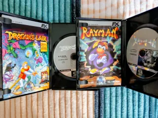 2 Juegos PC Clásicos: Dragon's Lair y Rayman