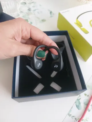 Cascos POLVCDG conducción ósea negros