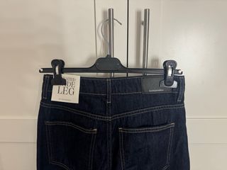 Pantalón baggy Stradivarius azul Talla XS