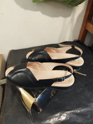 Sandali Ortopedica N.41 Beige/Nero