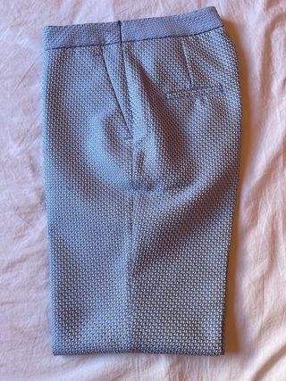 Conjunto Adolfo Dominguez Top y Pantalón Azul