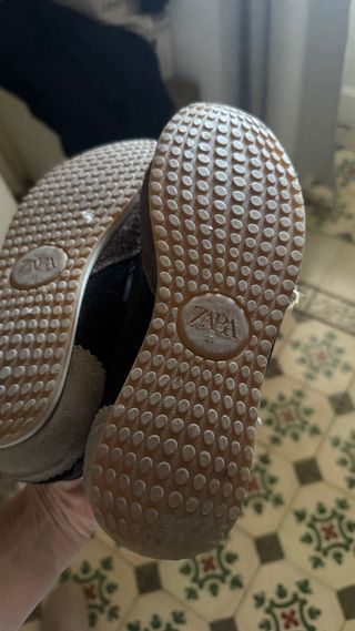 Zapatillas Zara Marrón Talla 35