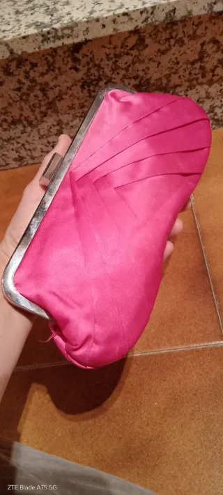 Bolso de fiesta fucsia