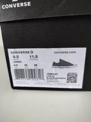 Converse All Star Sneakers Unisex Women's Men's