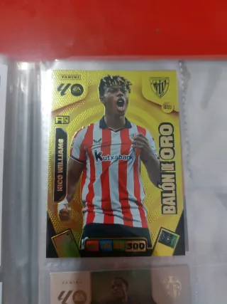 Nico Williams Balón de Oro Adrenalyn XL 25-26