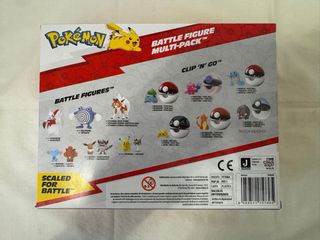 Pokémon Battle Figure Multi Pack 6 Personaggi