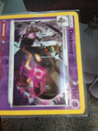 Carta Pokemon Dusknoir FASE 2 - 160 HP