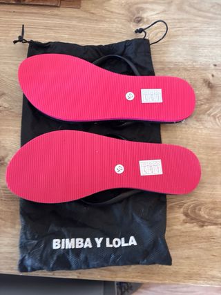 Bimba y Lola Sandalias Lunares Talla 40