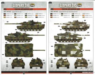 Maqueta German MBT Leopard 2A5/A6 Border 1/72