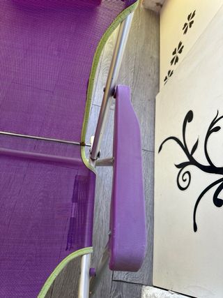 Silla de playa plegable baja