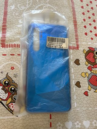 Xiaomi MI Note 10 Lite Cover per Cellulare Blu Lucido