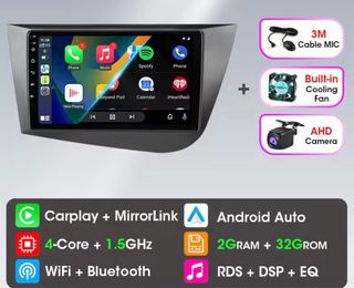 Pantalla Táctil + camara seat leon 2 MK2 2005-2012