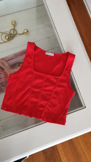 Top DeFacto Rojo Mujer. Como nuevo
