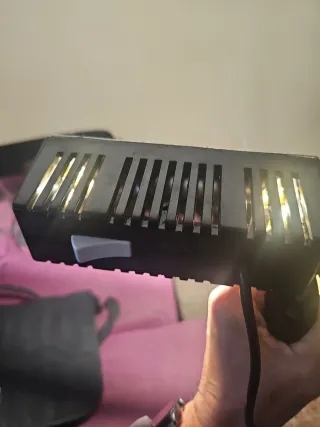 Lampara para iluminar toma vista.