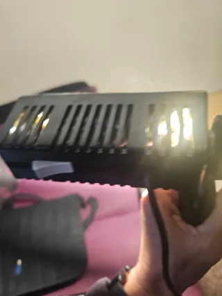 Lampara para iluminar toma vista.