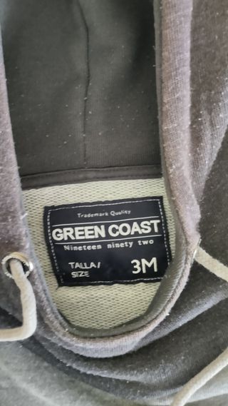 Sudadera con capucha gris