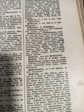 Diccionario latino español