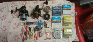 Carretes de pesca y accesorios