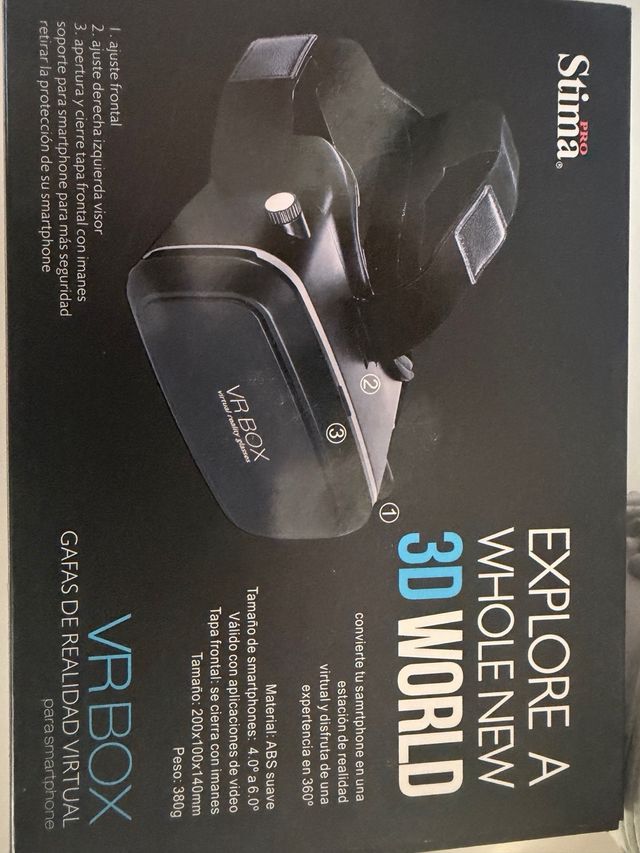 Gafas VR BOX 3D World Stima PRO - Dia de la Madre