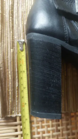 Botas altas de cuero Made in Italy