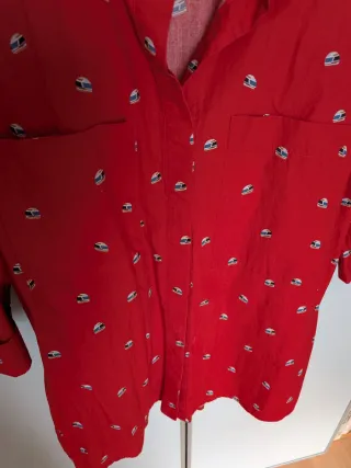 Camisa Bimba y Lola Estampada Talla M