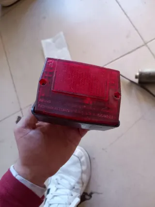 Piloto trasero moto antigua