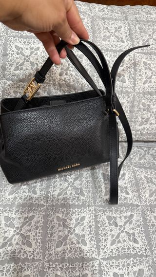 Bolso Piel Michael Kors Negro Auténtico