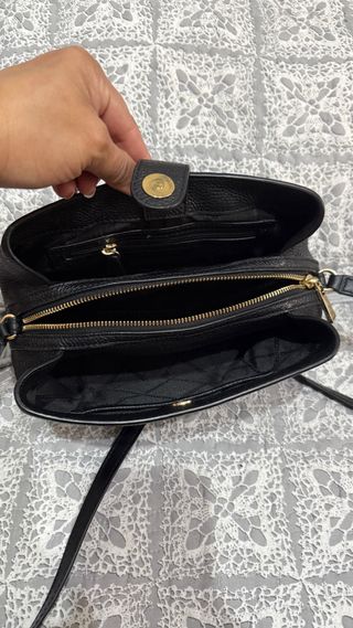 Bolso Piel Michael Kors Negro Auténtico