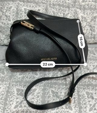 Bolso Piel Michael Kors Negro Auténtico