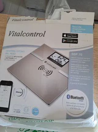 Báscula Vitalcontrol SBF 70 Bluetooth