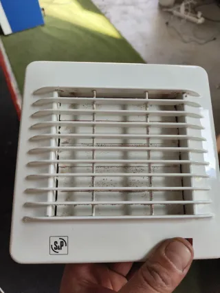 Extractor de aire S&P para baño