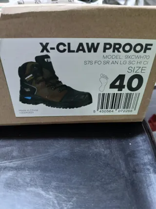 Botas de Trabajo montaña Cover Guard Marrón/Negro