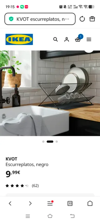 Rejilla metálica para horno/parrilla