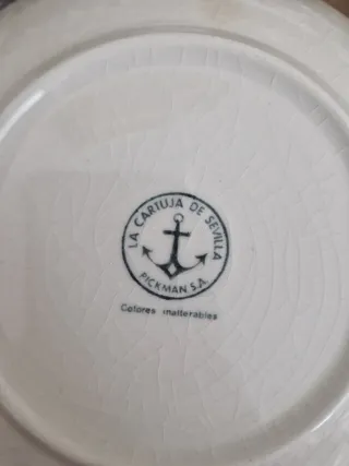 Juego de café porcelana La Cartuja