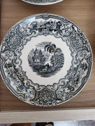 Juego de café porcelana La Cartuja