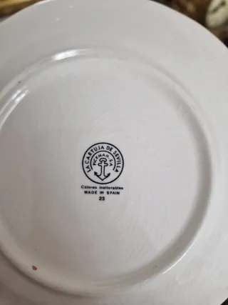 Juego de café porcelana La Cartuja